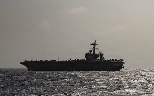 The Nimitz-class aircraft carrier USS Abraham Lincoln (CVN 72) transits the Arabian Sea, in a photo released July 1, 2026. (US Navy photo) The Nimitz-class aircraft carrier USS Abraham Lincoln (CVN 72) transits the Arabian Sea, in a photo released July 1, 2026. (US Navy photo)