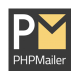 Logo of the PHPMailer project, which uses some Symfony packages