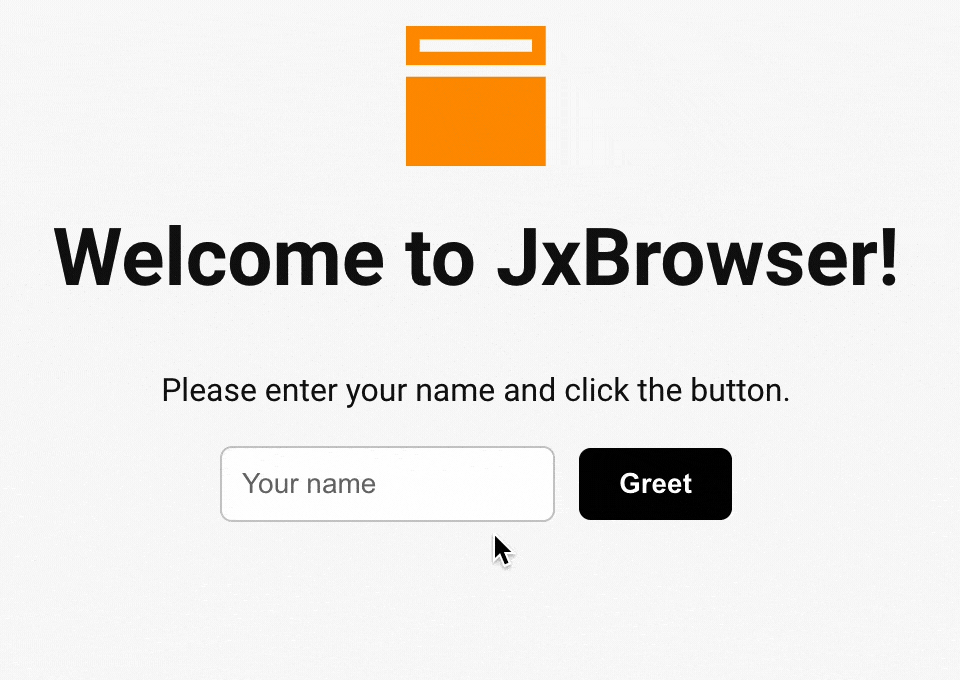 Java ↔ JavaScript demonstration