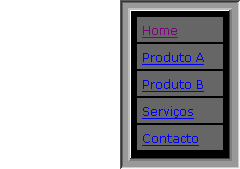 Menu com a div a ul e a li estilizada!