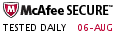 HACKER SAFE certified sites prevent over 99% of hacker crime.