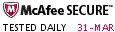 HACKER SAFE certified sites prevent over 99% of hacker crime.