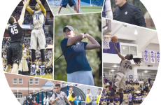 Clockwise from center: Jacquelyn Eleey, Isaac Copeland, Nick Marrocco, Rob Sgarlata, Dorothy Adomako, Arun Basuljevic