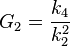 G_2 = \frac{k_4}{k_{2}^2}