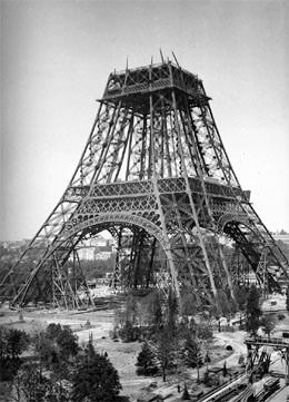 Paris history: construction of Eiffel Tower