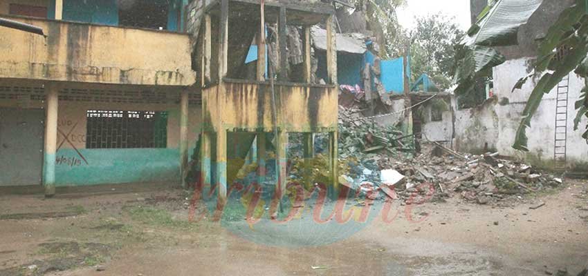 Sodiko-Bonabéri : un immeuble sème le danger Sodiko-Bonabéri : un immeuble sème le danger