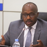 The Mayor of the City of Kigali Pudence Rubingisa. / Sam Ngendahimana