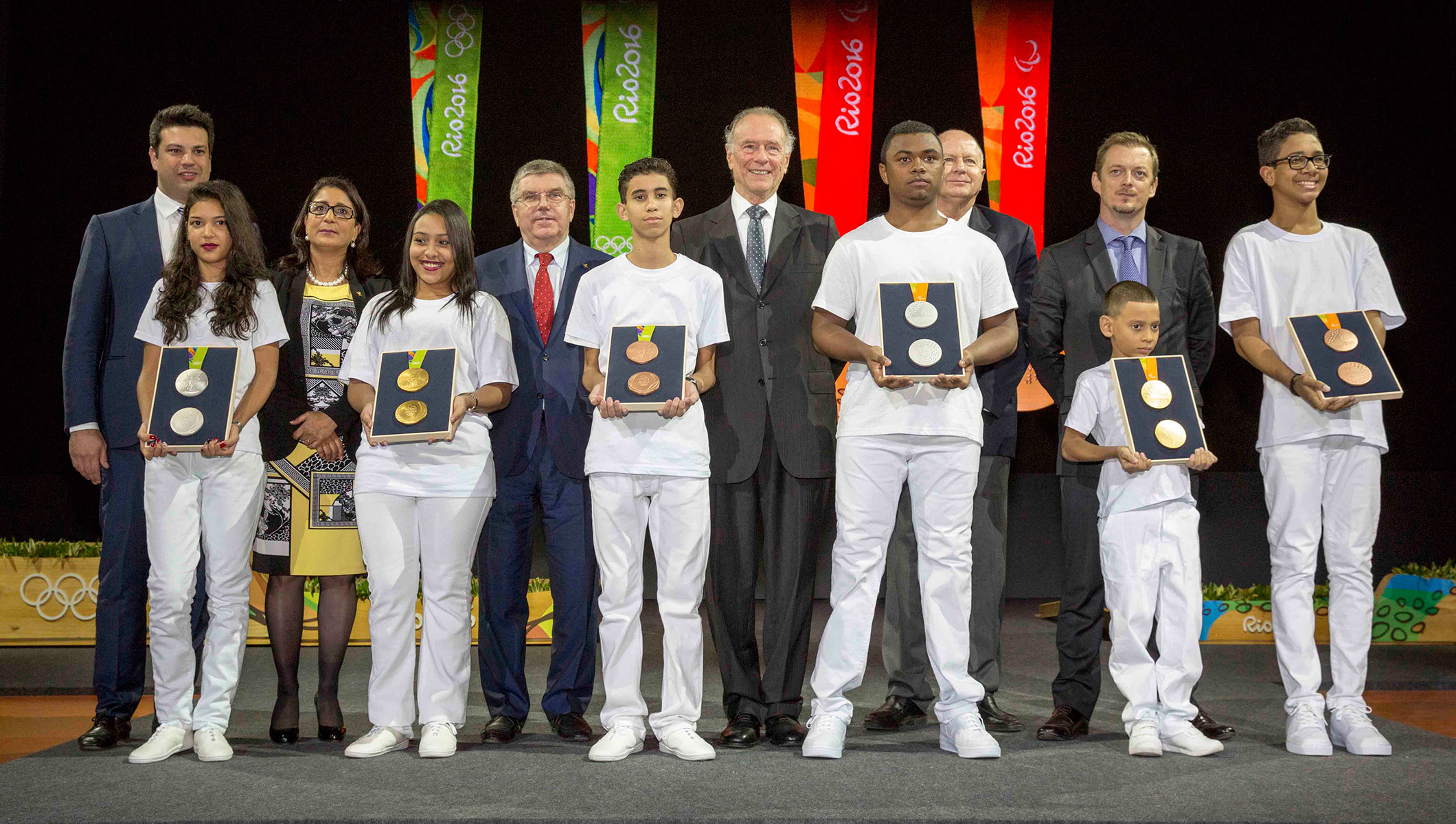 Rio 2016 Medal presentation