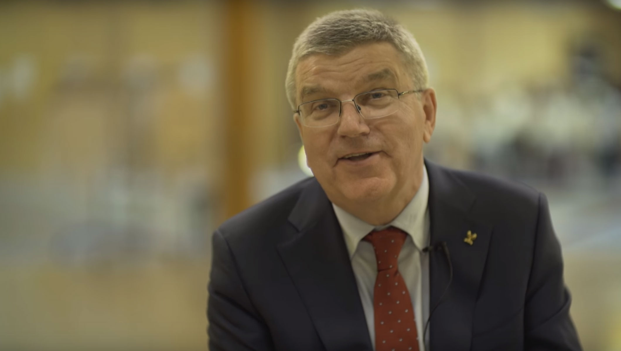 IOC President Thomas Bach