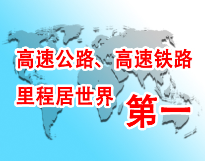 ¸ßËÙ¹«Â·¡¢¸ßËÙÌú·Àï³Ì¾ÓÊÀ½çµÚÒ»