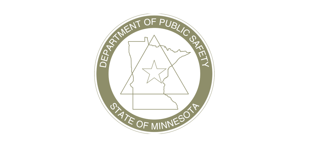 Department of Public Safety State of Minnesota Tan Logo
