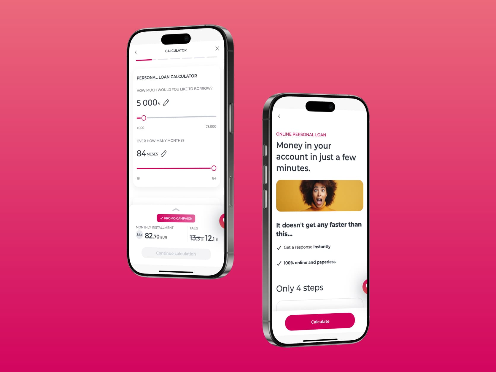 Millennium bcp mobile interface