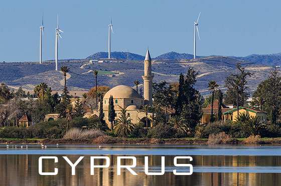 Larnaca Salt Lake, Cyprus