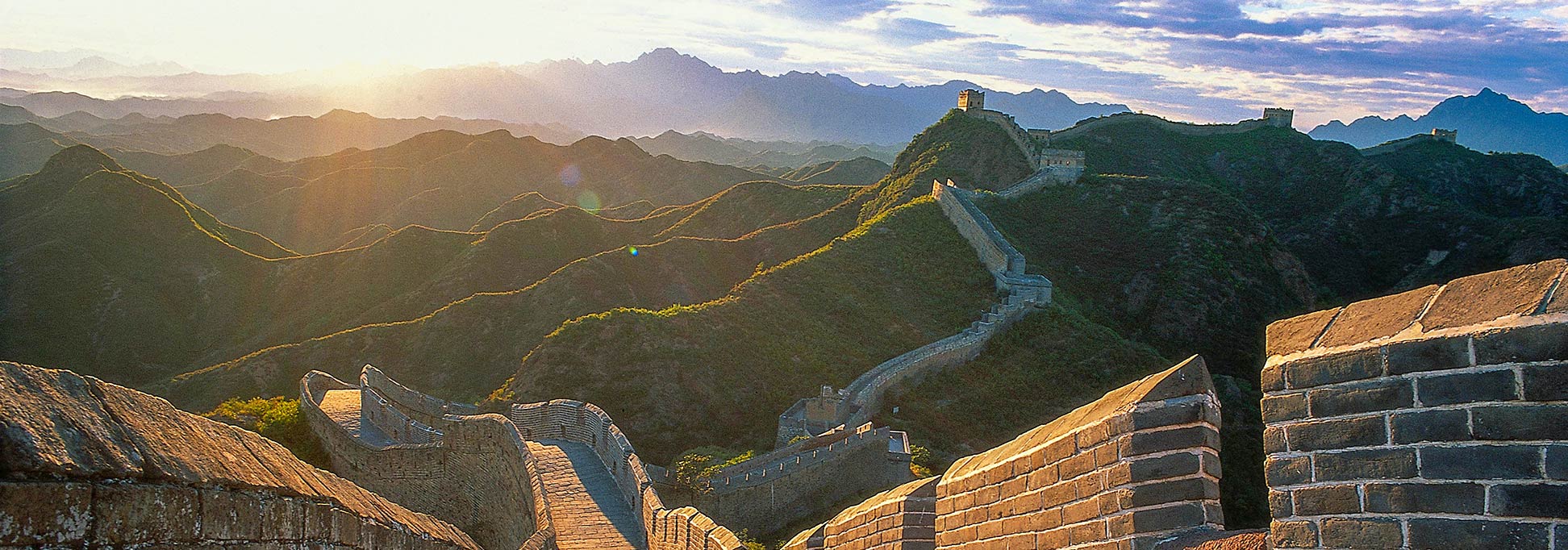 The Great Wall of China Section of the Great Wall of China