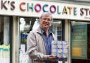 Ian Bradshaw outside York's Chocolate Story