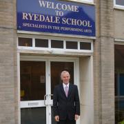 Geoff Jenkinson, who served as headteacher of Ryedale School for 17 years