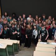 Aspiring journalists in York were given an insider’s view of the media industry during a campus talk by Katharine Viner, editor-in-chief of The Guardian, centre